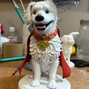 Krypto Statue – Hand-Painted Collectible