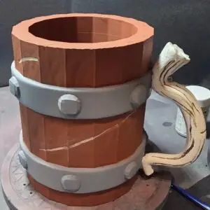 Viking Mug – 3D Model (Nomad Sculpt Source + 3MF Print File) – Commercial License